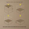 Caja de Cartón 60 x 40 x 40 c/asas