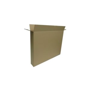 Caja de Cartón Cuadros / TV 41,8 x 11,8 x 80 s/asas