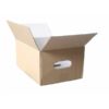 Caja de cartón marrón 32 x 22 x 15 c/asas
