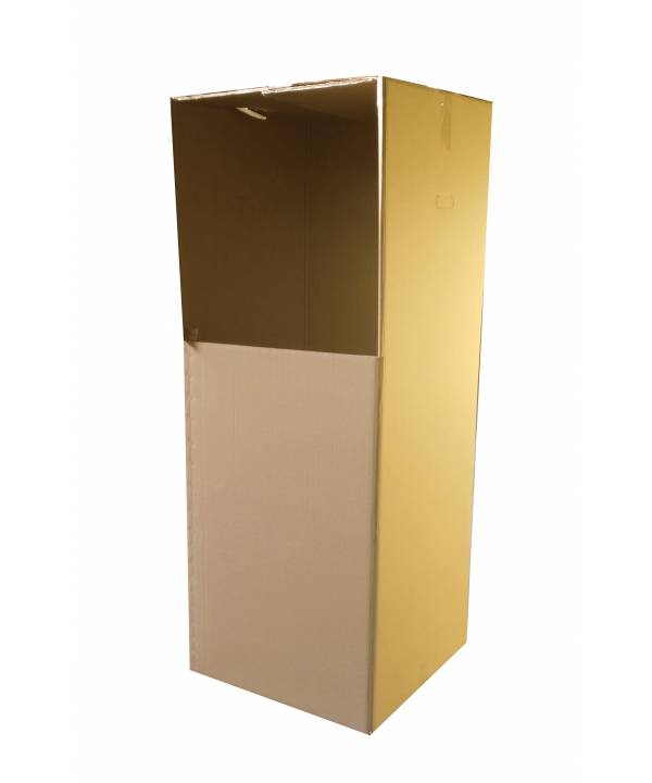Caja de cartón marrón para Armario 49 x 49 x 100
